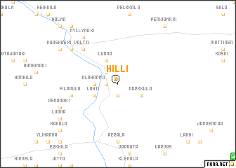 map of Hilli