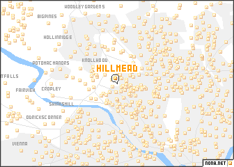 map of Hillmead