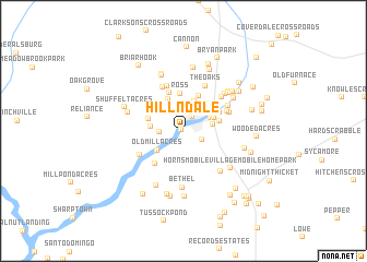map of Hill N Dale