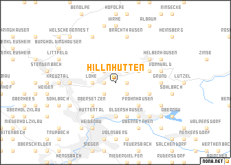 map of Hillnhütten