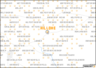 map of Hillohe