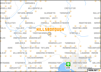 map of Hillsborough