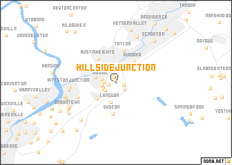 map of Hillside Junction