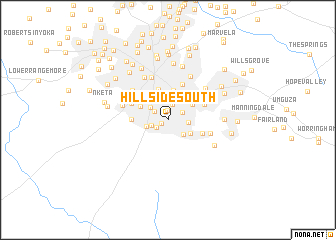 map of Hillside South