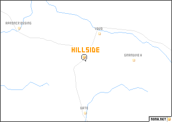 map of Hillside