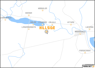 map of Hillside