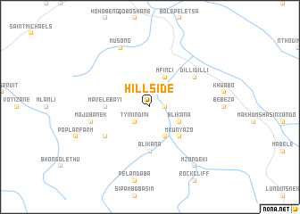 map of Hillside