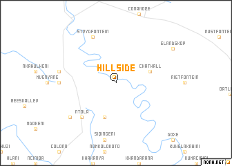 map of Hillside