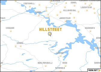 map of Hill Street