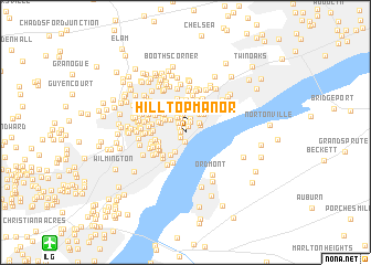 map of Hilltop Manor