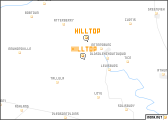 map of Hill Top