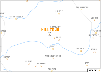 map of Hilltown