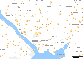 map of Hillview Farms