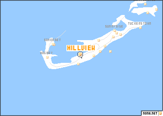 map of Hill View