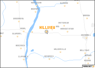 map of Hillview