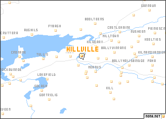 map of Hillville