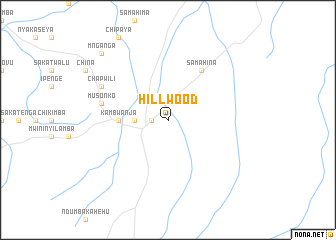 map of Hillwood