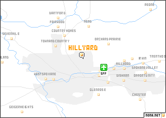 map of Hillyard