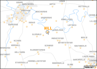 map of Hill