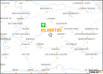 map of Hilmarton