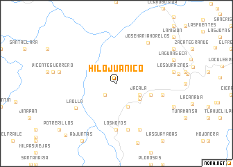 map of Hilojuanico