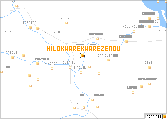 map of Hilokwaré Kwarézénou