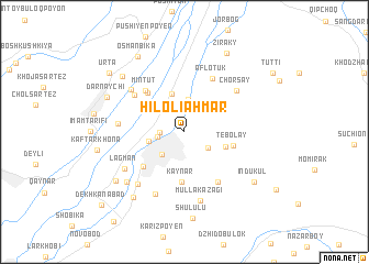 map of Hiloli Ahmar