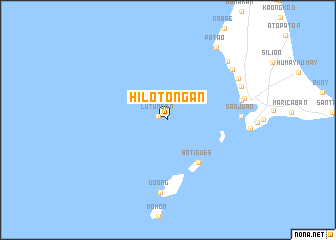 map of Hilotongan