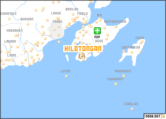 map of Hilotongan