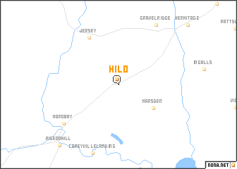 map of Hilo