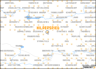 map of Hilpersried