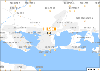 map of Hilsea