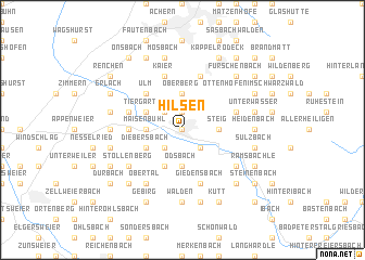 map of Hilsen