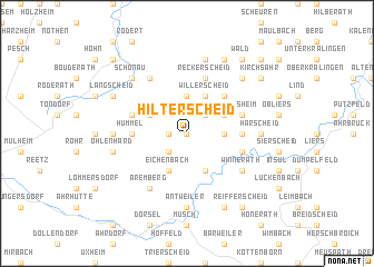 map of Hilterscheid