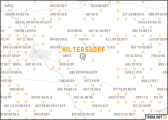 map of Hiltersdorf