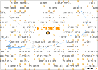 map of Hiltersried