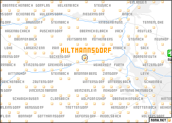 map of Hiltmannsdorf