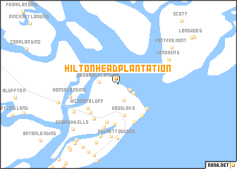 map of Hilton Head Plantation