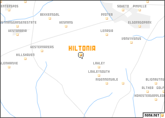 map of Hiltonia