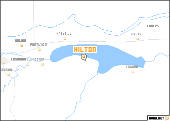 map of Hilton