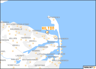 map of Hilton