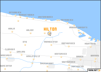 map of Hilton