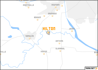 map of Hilton