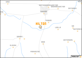 map of Hilton