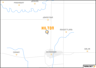 map of Hilton