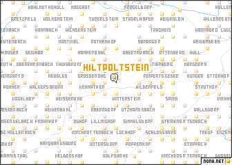 map of Hiltpoltstein