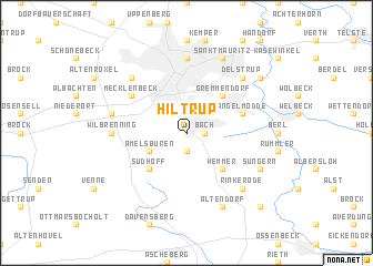 map of Hiltrup