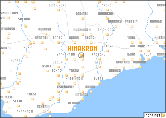 map of Himakrom