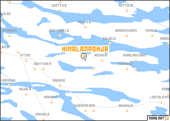 map of Himalanpohja