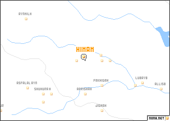 map of Ḩimam